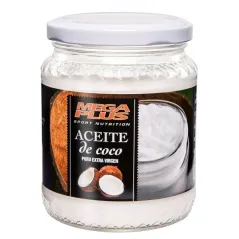ACEITE DE COCO PURO EXTRA VIRGEN 250 GRS - MEGAPLUS
