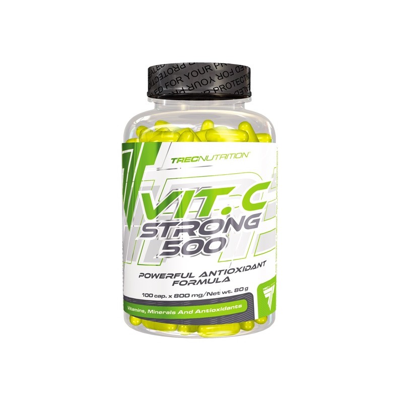 VIT. C STRONG 500 ANTIOXIDANT 100 CAPSULAS - TREC NUTRITION