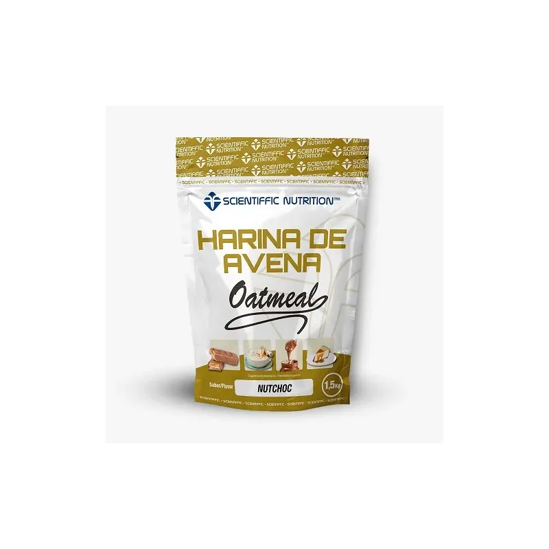 HARINA DE AVENA OATMEAL 1.5 KG - SCIENTIFFIC NUTRITION