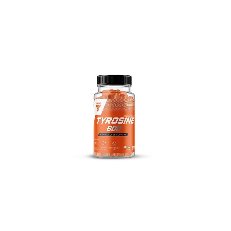 TYROSINE 600 60 CAPSULAS - TREC NUTRITION