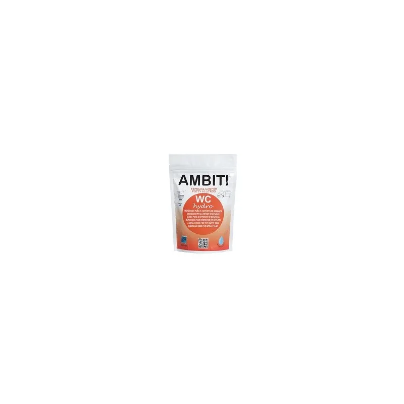 AMBITI ESPECIAL CAMPER POTTY 10 LITROS WC HYDRO 20 X 10 GRS