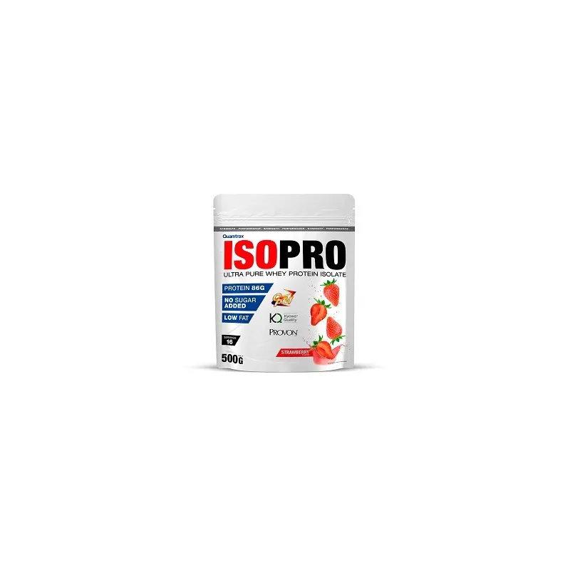 ISOPRO ULTRA PURE WHEY PROTEIN ISOLATE 500 G - QUAMTRAX