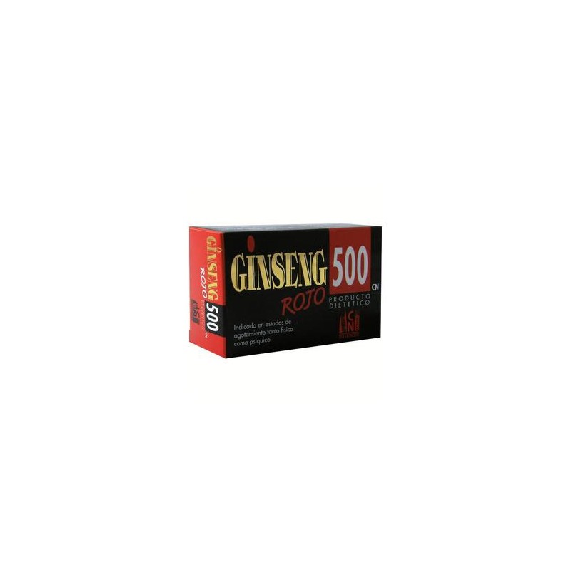 GINSENG ROJO 500 50 CAPS - NUTRISPORT